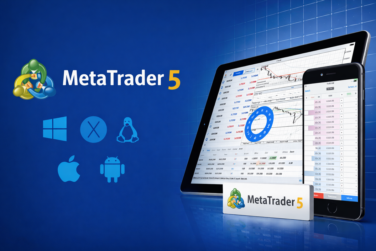 MetaTrader 5 on mobile: Alerts, position sizing, and margin warnings