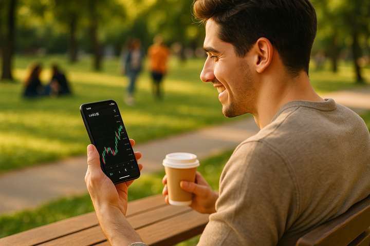 Step-by-step guide to start trading forex in SA with just your phone